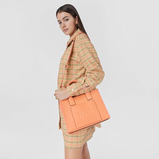 תיק נשיאה TOUS La Rue Amaya בינוני בצבע כתום