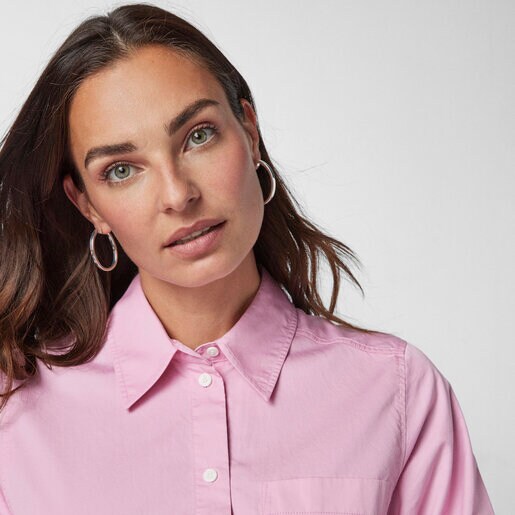 Silver Lio Hoop earrings