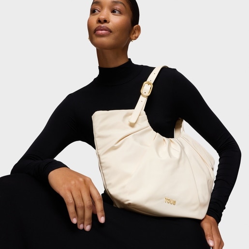 Capazo mediano beige TOUS Travel