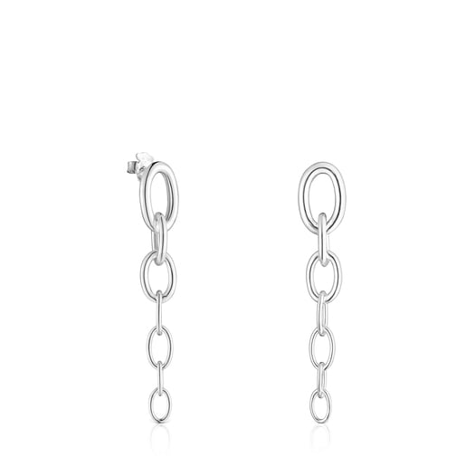 Long TOUS Calin Earrings with rings | TOUS