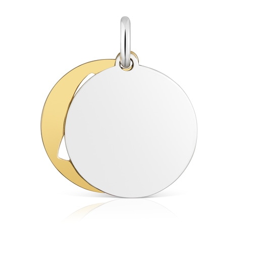 Dije medalla bicolor TOUS Mama