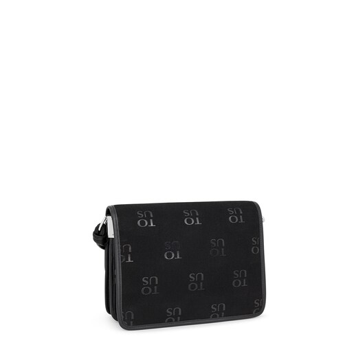 Medium black TOUS TO-US Audree Crossbody Bag