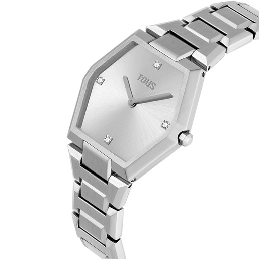 Analog Watch with aluminum bracelet Karat