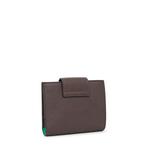 ארנק כיסים TOUS Funny קטן בצבע חום