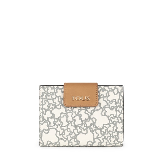 TOUS Beige and black Kaos Mini wallet | Westland Mall