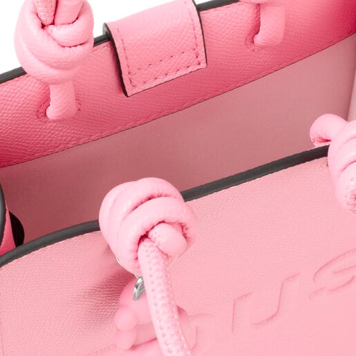 Μίνι τσάντα pop TOUS La Rue New σε ροζ χρώμα