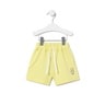 Baby boys Bermudas in Classic yellow