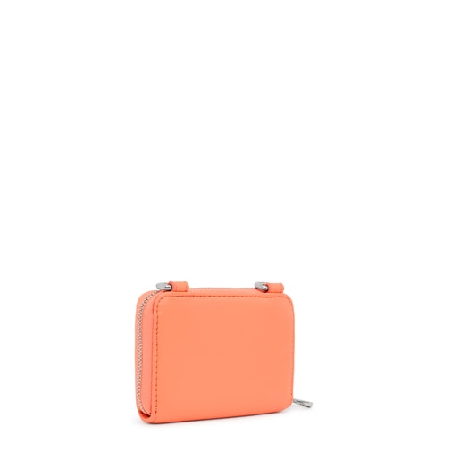 Orange Hanging change purse TOUS Carol