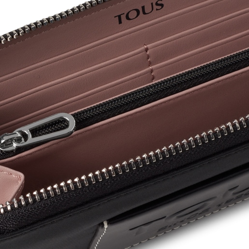 Billetera mediana Empire Soft Chain negro