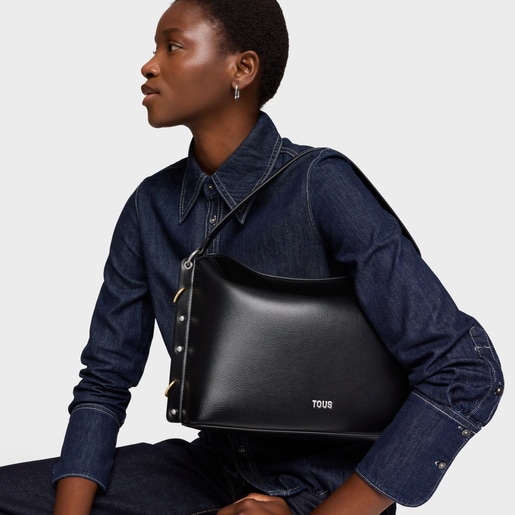 حقيبة واسعة باللون الأسود من تشكيلة TOUS Jewelry Studs