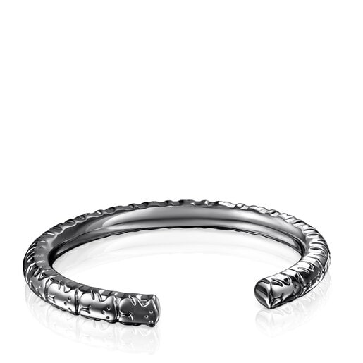 Bracelet Straight XL en Argent dark silver