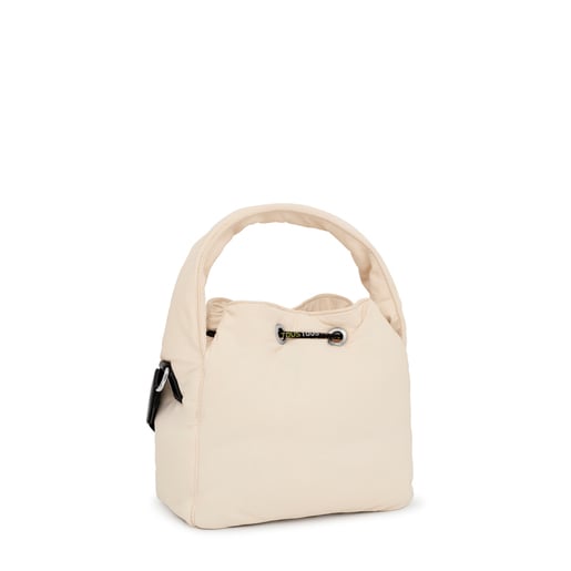 Beige Bucket bag TOUS Carol Soft