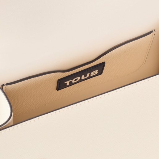 Bandolera pequeña beige TOUS Sylvia
