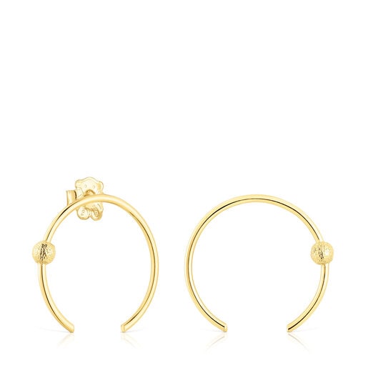 Gold Circle earrings Sylvan | TOUS