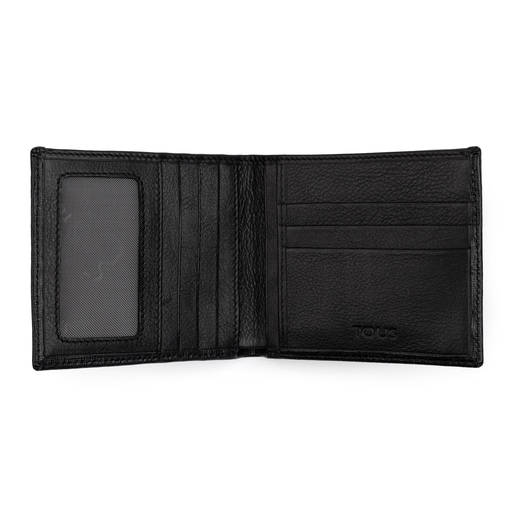 Medium black Leather New Berlin Wallet