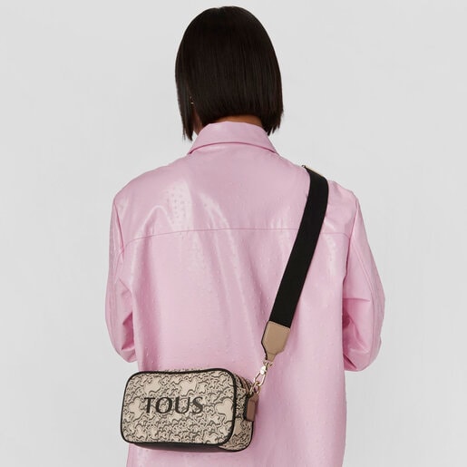 Bandolera reporter beige TOUS Kaos Mini Evolution