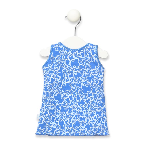 Kaos beach dress in blue