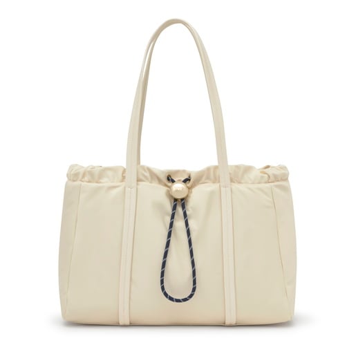 Beige Tote bag Empire Soft | TOUS