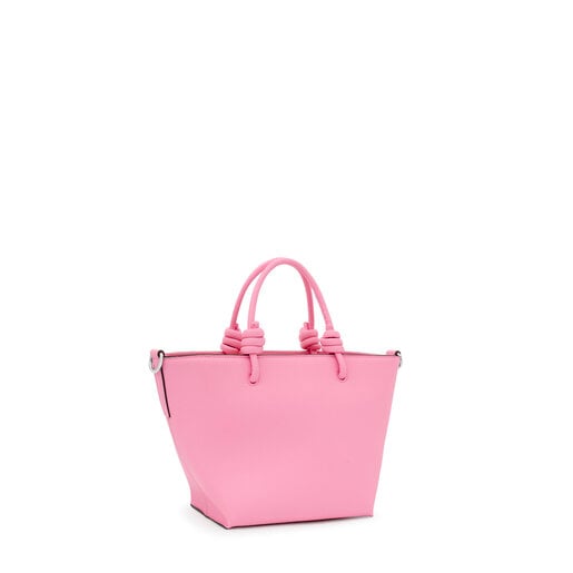 حقيبة أحمال خفيفة La Rue New صغيرة الحجم من TOUS باللون الوردي