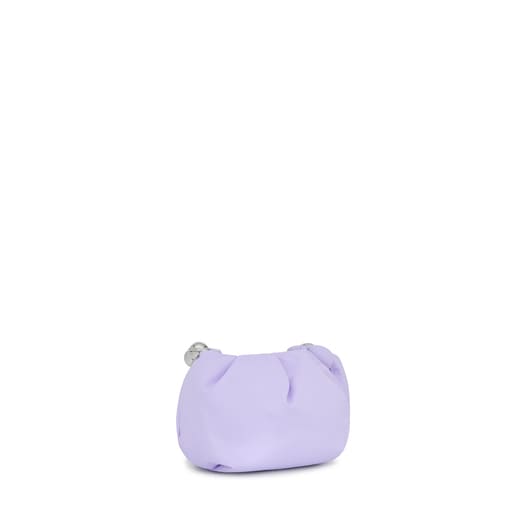 Mini torebka TOUS Plump w kolorze fiołkowo-różowym