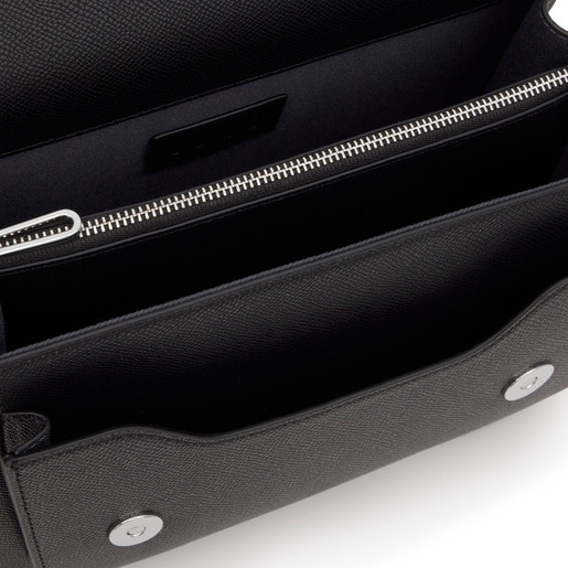 Sac à bandoulière noir moyen TOUS Audree Pockets