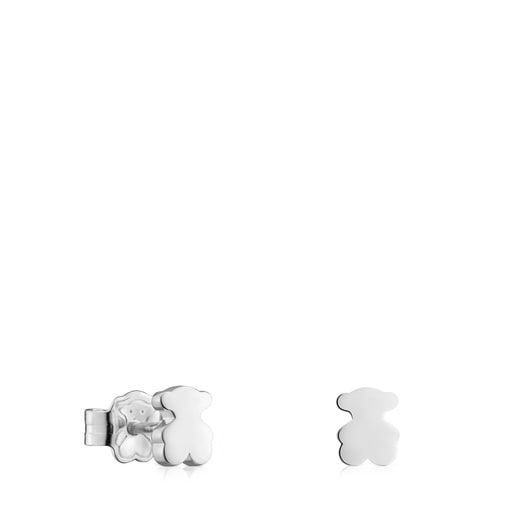 Silver 6mm Bear earrings Sweet Dolls