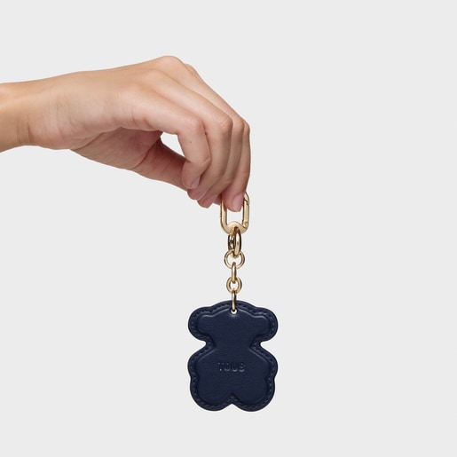 Navy blue Key ring TOUS Bear