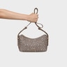 Medium taupe-colored Crossbody bag Kaos Mini Lines
