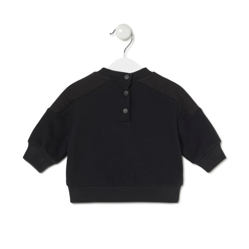 Bear sweatshirt in Party black