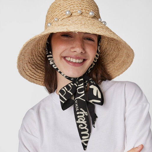 Beige raffia TOUS Craft Sombrero