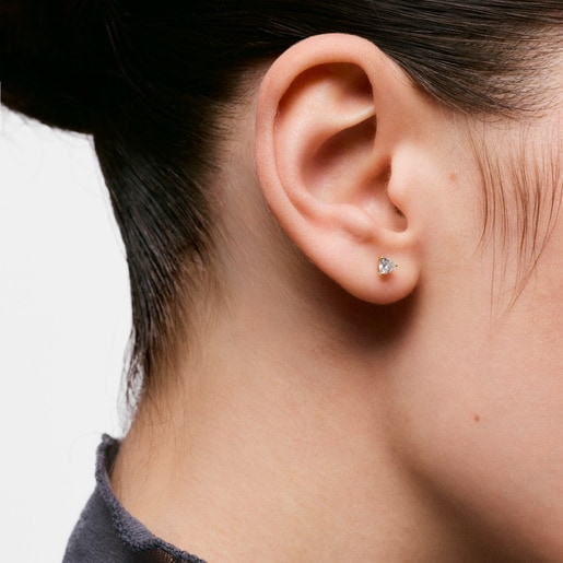 بيرسينج من الذهب عيار 14 قيراطًا مُرصّع بالماس المُصنع في المختبر عيار 0.14 قيراطًا من التشكيلة Shine LGD