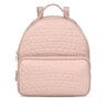 Mochila Sherton de piel rosa