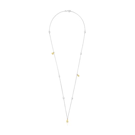 Two-tone TOUS Joy Bits necklace with combined motifs