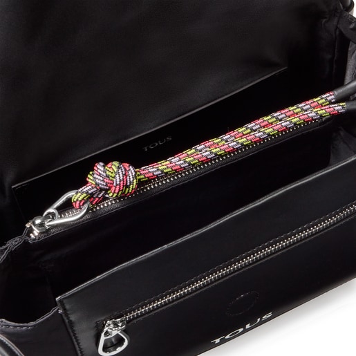 Bandolera mediana negra TOUS Empire Cotton