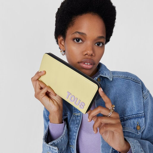 Yellow Wallet TOUS Carol