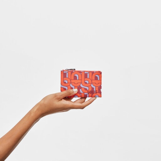 Orange Change purse-cardholder TOUS MANIFESTO