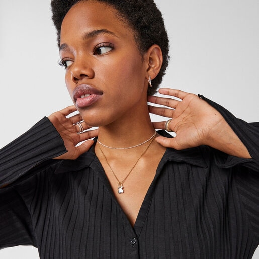 Dije oso bicolor Luah