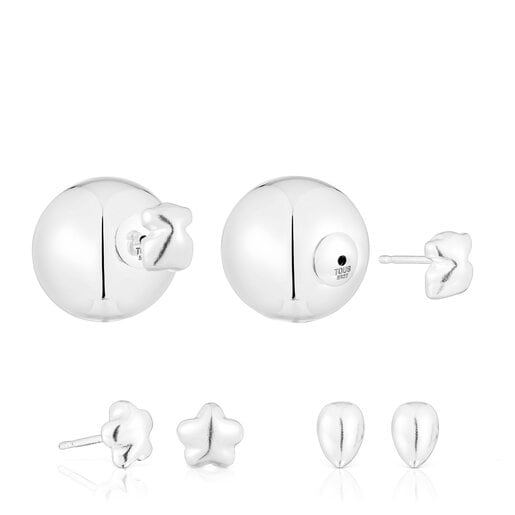 Pack de pendientes de plata motivos TOUS Balloon