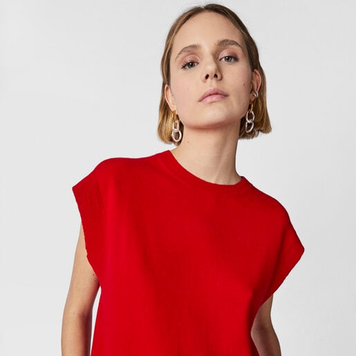 Boucles d’oreilles anneaux Hav XL bicolore