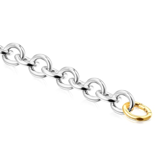 Two-tone Hav XL ring Bracelet | TOUS