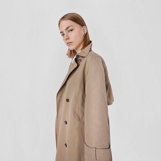 Серьги Camille из серебра с розовой позолотой, ониксом, рубином и жемчугом