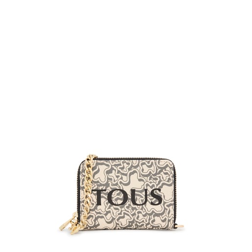 Monedero colgante beige TOUS Kaos Mini Evolution