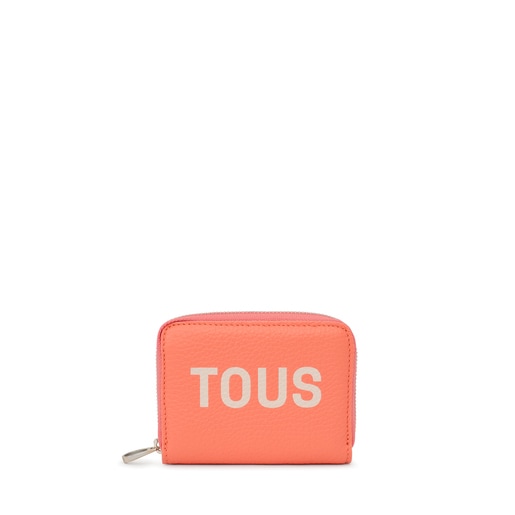 Orange leather TOUS Balloon Change purse
