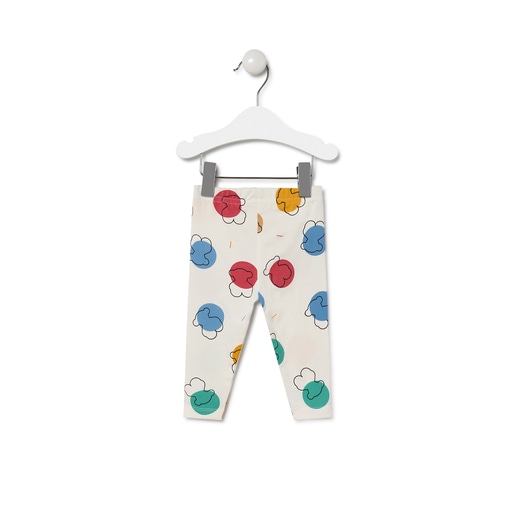 Legging estampado Casual Crudo