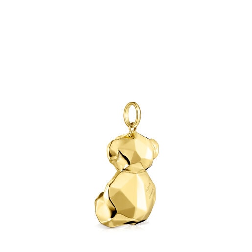 Dije grande Sketx con baño de oro 18 kt sobre plata