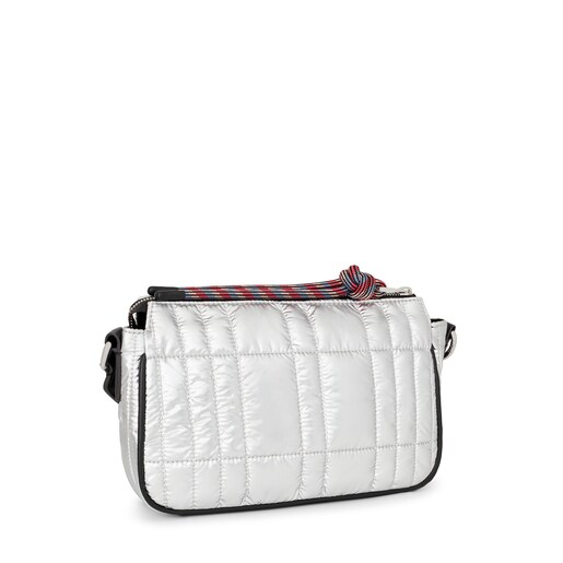Mittelgroße Umhängetasche TOUS Empire Padded in Silber