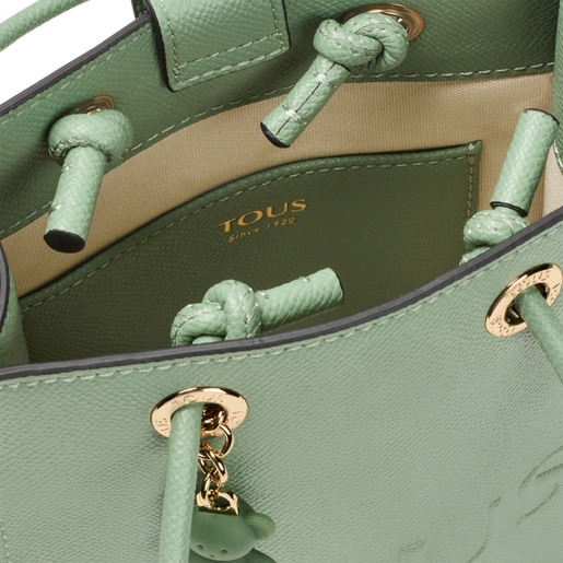 Mini bolso caqui TOUS La Rue