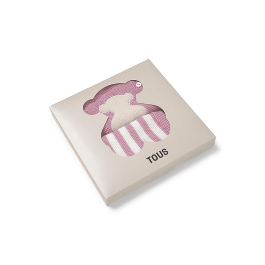 Newborn baby set in Tricot pink