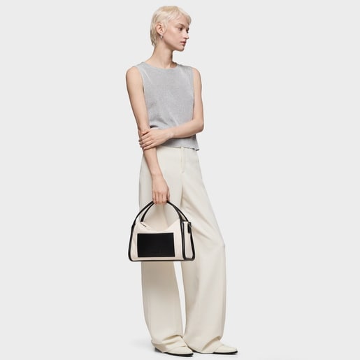 Beige City bag TOUS Miranda Soft New