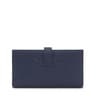 Large navy blue leather Flap wallet TOUS Miranda